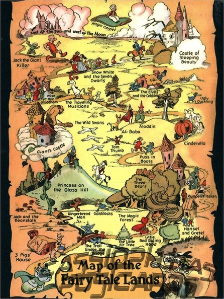 Map of the Fairy Tale Lands
