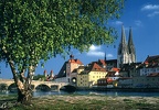 32 Old town of Regensburg with Stadtamhof