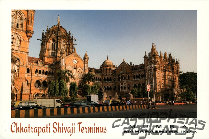 26 Chhatrapati Shivaji Terminus (formerly Victoria Terminus)