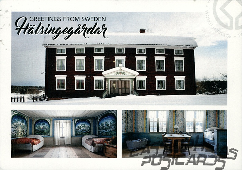 15 Decorated Farmhouses of Hälsingland