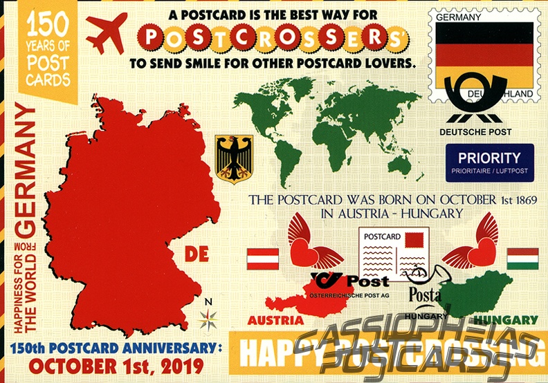 150 years of Postcards Germany