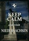 Keep Calm and visit Niedersachsen