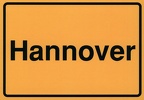 Hannover - Ortsschild