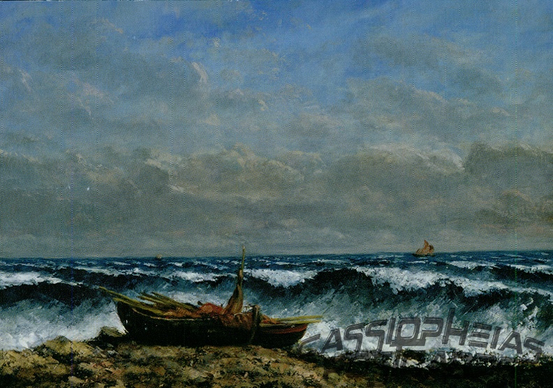 Courbet - Stürmische See oder Die Welle