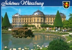 03 Würzburg Residence with the Court Gardens and Residence Square
