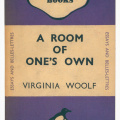 Woolf: A Room of One's Own