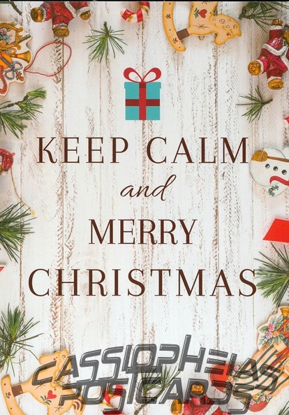 Keep calm and Merry Christmas