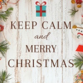 Keep calm and Merry Christmas