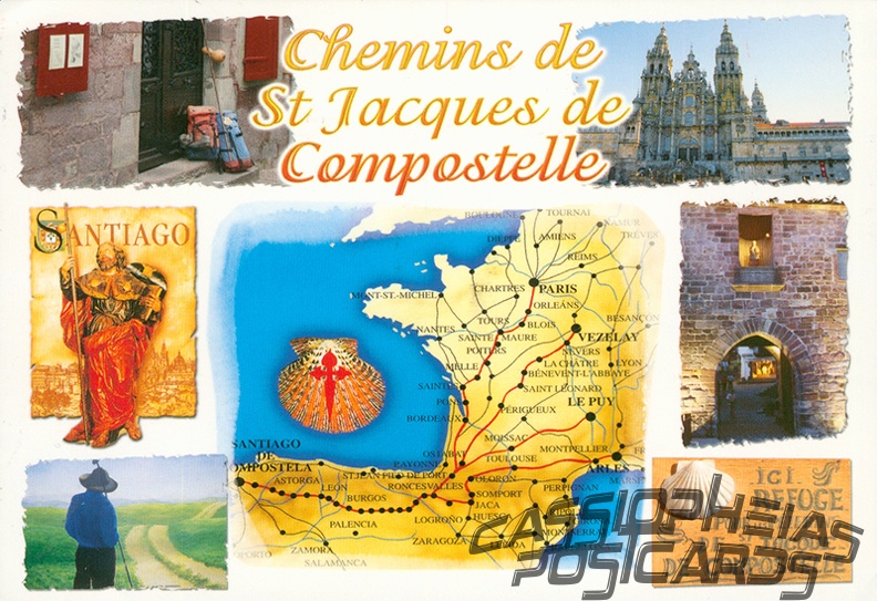 25 Routes of Santiago de Compostela in France