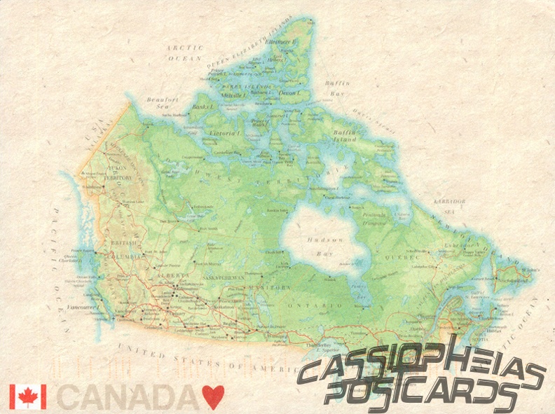 2 Map Canada