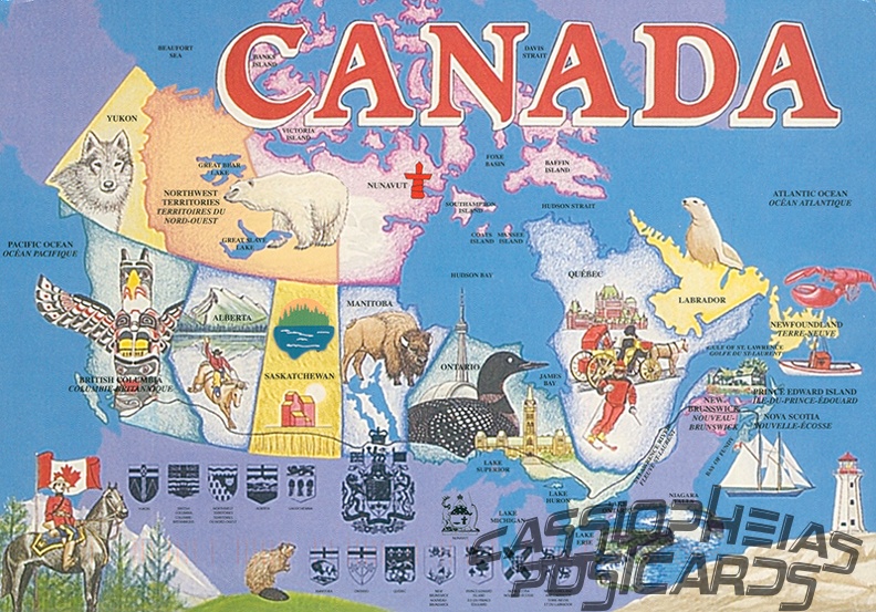 2 Map Canada