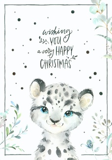 Christmas - Leopard