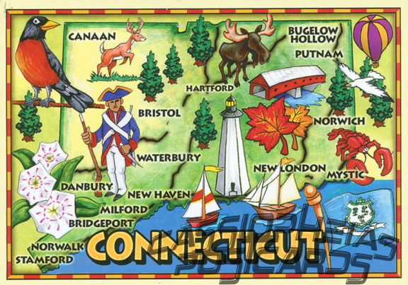 2 Map Connecticut