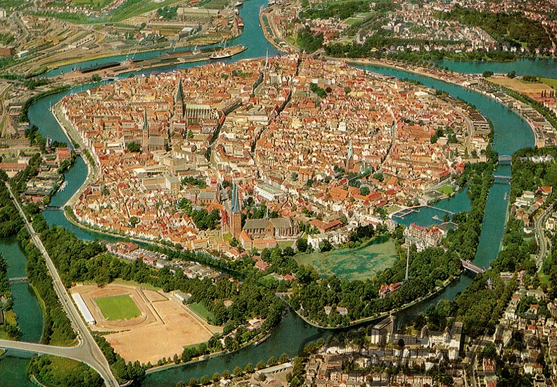 Lübeck - Aerial View
