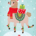 Christmas - Llama
