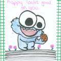 Drawing Cookie Monster