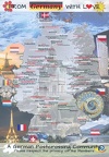 German Postcrossing Community Map