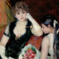 Renoir: A Box at the Theater. At the Concert 1880