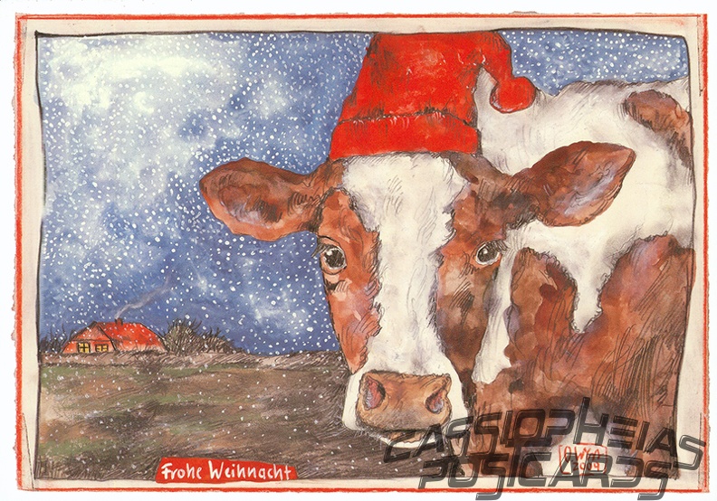 Christmas - Cow