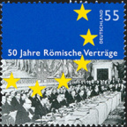 [2007] Briefmarke 50 Jahre Römischen Verträge