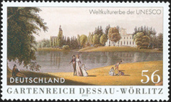 2002 - Gartenreich Dessau-Wörlitz (Schloss Wörlitz und Wörlitzer See)