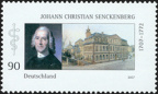 [2007] 300. Geburtstag Johann Christian Senckenberg