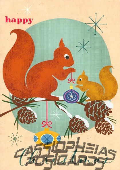 Christmas - Squirrels