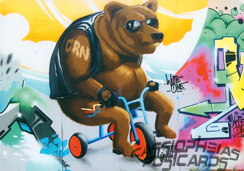 Street Art: Bear
