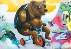 Street Art: Bear