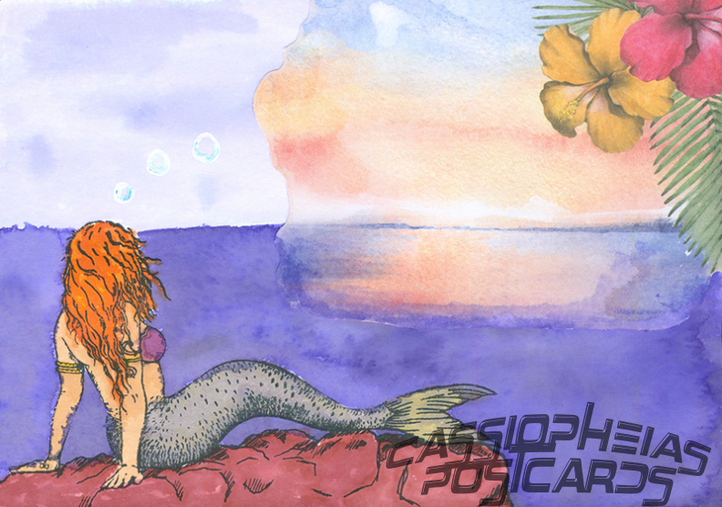 Mixed Media: Dreaming of Tropical Islands