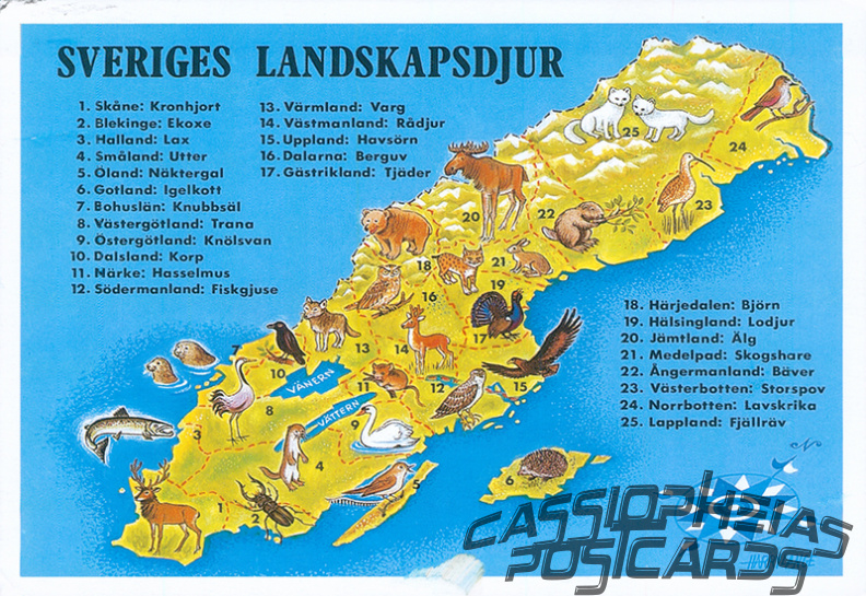 2 Sweden Map