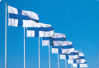 3 Finnish Flags