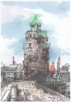 Bremen Illustration - Mäuseturm
