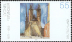 [2002] Marktkirche von Halle von Lyonel Feininger