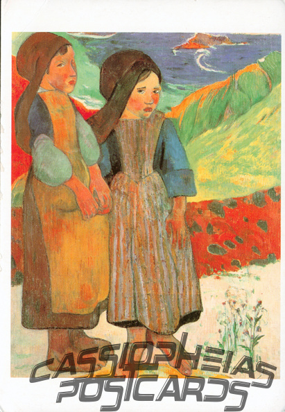 Gauguin: Young Breton Girls before the Sea