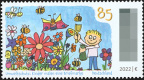 [2022] Kinder malen eine Briefmarke 