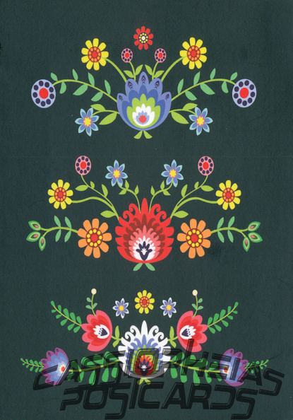 3 Flowery Folk Patterns