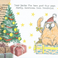 Collage: Christmas Cat
