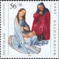 2002 - Die Heilige Familie – Ausschnitt aus Miraflores-Altar von Rogier van der Weyden