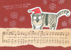 Collage: Christmas Cat