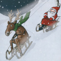 Christmas - Santa & Reindeer