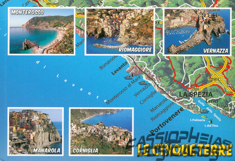 24 Portovenere, Cinque Terre, and the Islands (Palmaria, Tino and Tinetto)