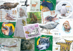 Stamp Collage: Animals