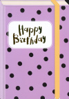 Birthday - Bookcard (Fold & Zip)