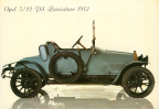 Opel 5/12 PS Zweisiter 1912