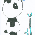 Drawing: Panda