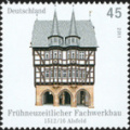 [2011] Frühneuzeitlicher Fachwerkbau in Alsfeld, Rathaus erbaut 1512 bis 1516