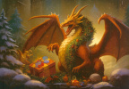 Christmas - Dragon