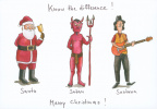 Christmas - Santa ≠ Satan ≠ Santana