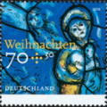 [2018] Kirchenfenster „Jungfrau Maria mit dem Jesuskind“ aus Pfarrkirche St. Stephan zu Mainz